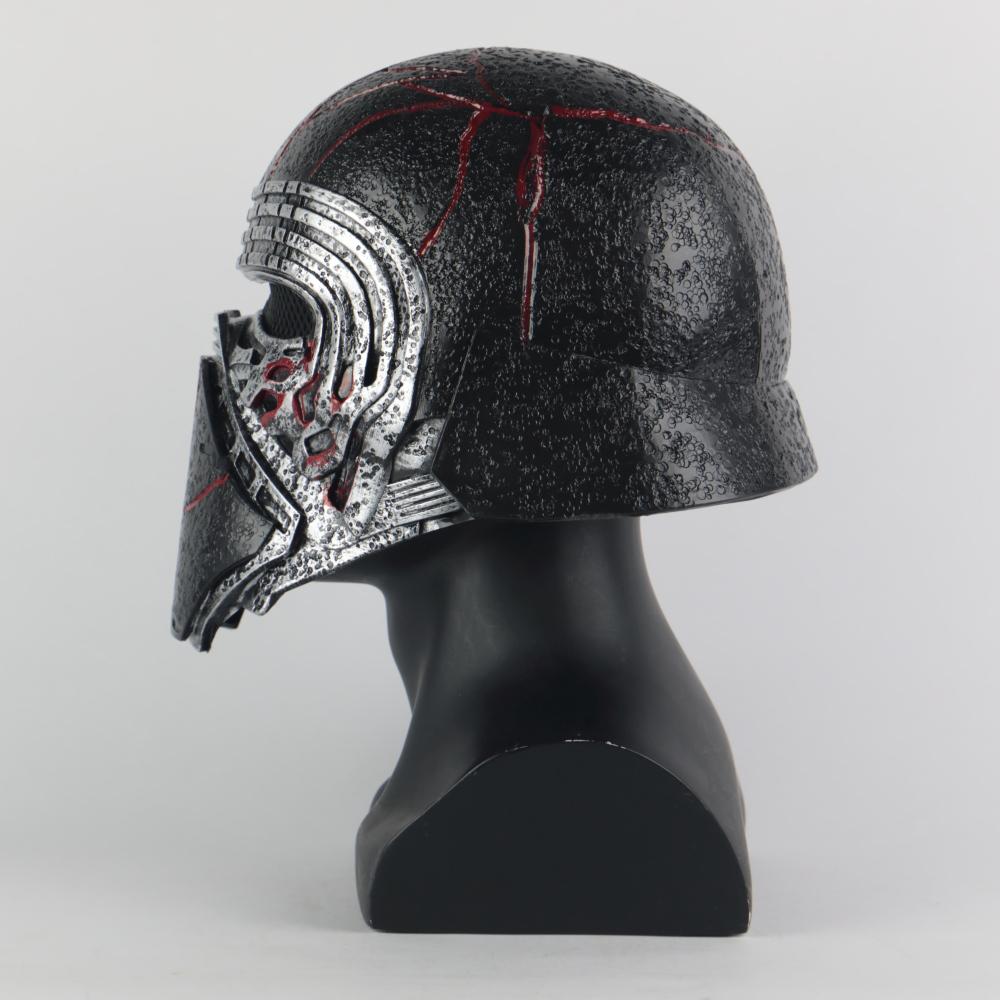 New Kylo Ren Helmet Cosplay Star Wars 9 The Rise of Skywalker Mask Props PVC Helmets Masks Halloween Party Prop - bfjcosplayer
