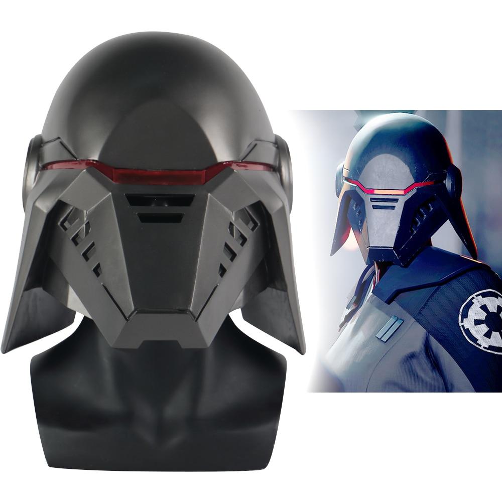 Star Wars Helmets Masks Jedi Fallen Order Second Sister Inquisitor Helmet Cosplay Mask Hard PVC Halloween Party Prop - bfjcosplayer