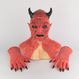 Game DIABLO 3 Boss Demon Belial Cosplay Prop Kids Adult Latex Mask Helmet Horn Headwear Gloves Paw Party Halloween Carnival Suit - bfjcosplayer