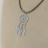 Dream Catcher Necklace Pendant Cosplay Accessories Metal Prop