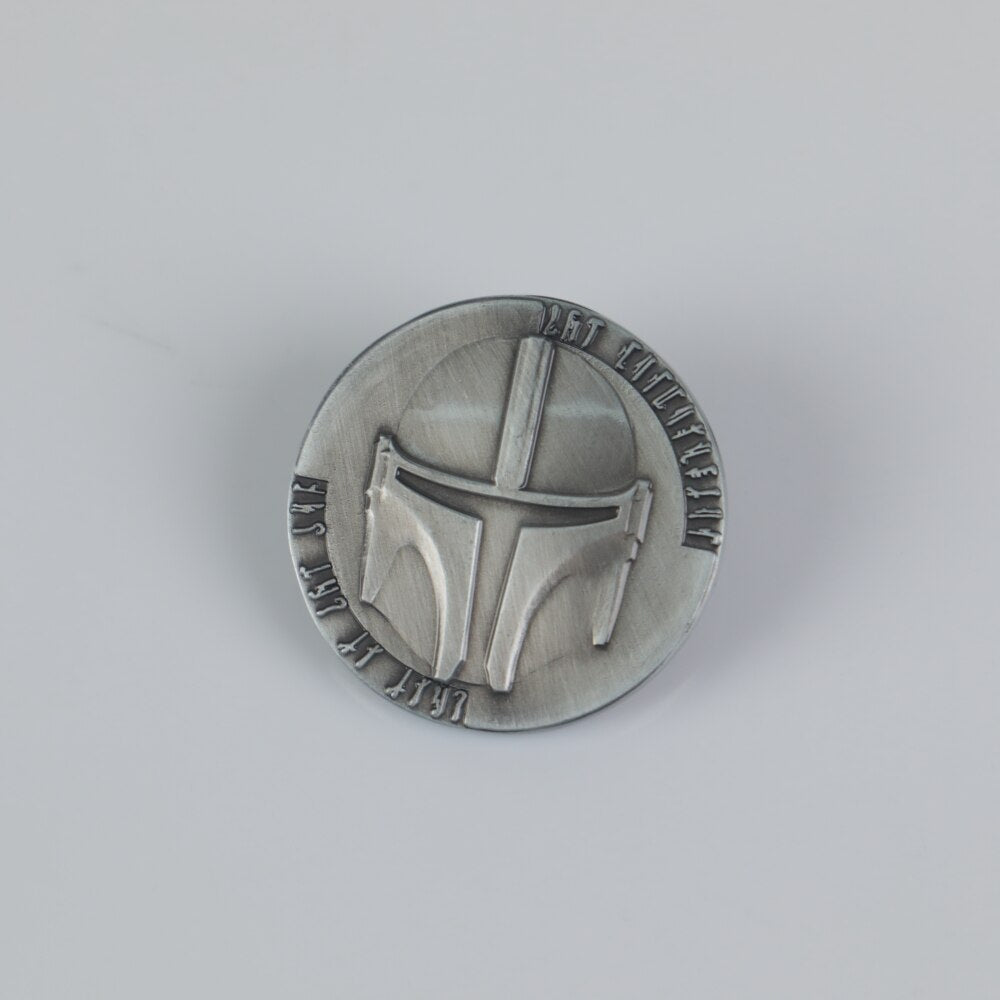 Star Wars The Mandalorian Coin Bounty Hunter Boba Fett Coin Collection Props New
