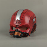Cosplay Black Widow Red Guardian Mask Superhero Captain Aleksey Helmet Latex Maska Halloween Party Prop