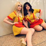 Bankruptcy Sister Cosplay Uniform Skirt Bankruptcy Girl Waiter Maid Outfit Women Cosplay Max Caroline Costume Halloween Party Pr