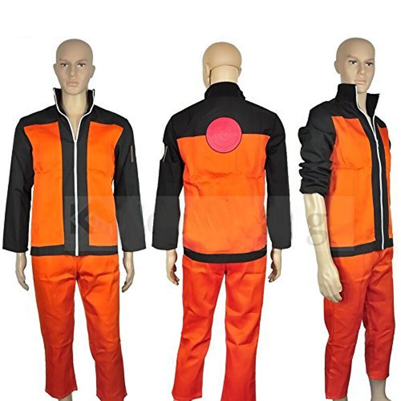 Naruto Cosply Costume Naruto Clothes Party Halloween Costumes Uzumaki Naruto NARUTO Men Coat Pants Prop