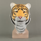 Animal Mask Cosplay Tiger Yellow Mask Animals Tigers Masks Masquerade Halloween Party Funny Dressed Costume Prop