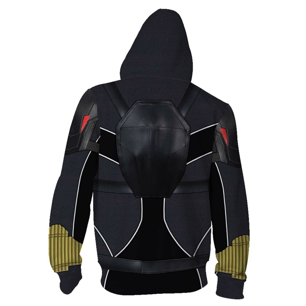 2020 Black Widow Movie Natasha Romanoff Hoodie Jacket Coat Superhero Sweatshirts
