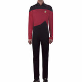 Star Trek Cosplay Costumes Jumpsuit and Free Badge Halloween stage Clothes Carnival Christmas Gift Adult Uniforms