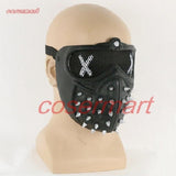 Game Cosplay Mask Watch Dogs 2 Mask Wrench Holloway Mask Casual Tangerine Mask Halloween Party Prop - bfjcosplayer