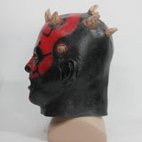 Latex Darth Maul Mask Star Wars Costume Halloween Mask Party Mask Cosplay - bfjcosplayer