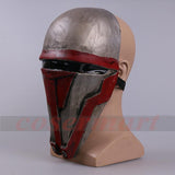 Movie Star Wars: Knights of the Old Republic Darth Revan Mask Cosplay Helmet Masks Adult Latex Halloween Party Prop - bfjcosplayer