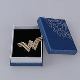 2017 Movie Wonder Woman Badge Justice League Superhero Diana Prince Metal Brooches Pin Halloween Cosplay Accessories Prop Woman