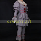 Pennywise Cosplay Costume Stephen King's Mask Men Costume Pennywise Mask Clown Costume Halloween Terror Costume Masquerade - bfjcosplayer