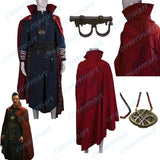 2016 Marvel Movie Doctor Strange Costume Cosplay Steve Full Set Costume Robe Halloween Costume - bfjcosplayer