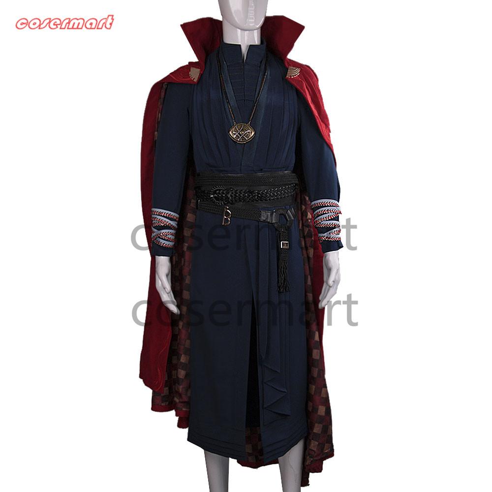 2016 Marvel Movie Doctor Strange Costume Cosplay Steve Full Set Costume Robe Halloween Costume - bfjcosplayer