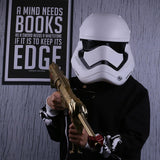 Star Wars: The Force Awakens Stormtrooper Deluxe Helmet Adult Party Halloween Mask - bfjcosplayer