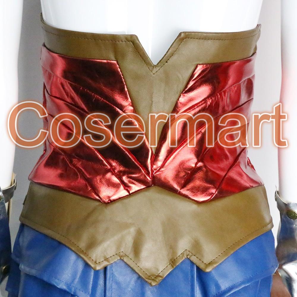 Batman v Superman: Dawn of Justice League Wonder Woman Diana Prince Costume   Halloween Cosplay Costumes For Adult Women - bfjcosplayer