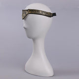 2017 Movie Wonder Woman Superhero Diana Prince Leather Headgear Metal Badge Ring Accessories Cosplay Bronze Crown Band Headgear
