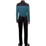 Star Trek Jumpsuit Cosplay Costume Blue Halloween Uniform For Women Men - bfjcosplayer