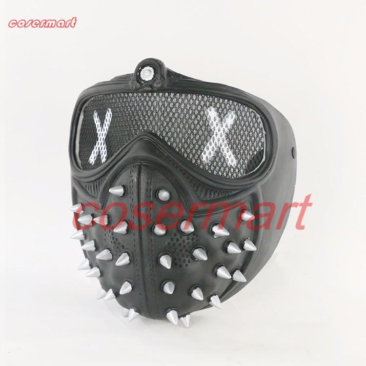 Game Cosplay Mask Watch Dogs 2 Mask Wrench Holloway Mask Casual Tangerine Mask Halloween Party Prop - bfjcosplayer