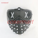 Game Cosplay Mask Watch Dogs 2 Mask Wrench Holloway Mask Casual Tangerine Mask Halloween Party Prop - bfjcosplayer