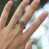 Dark Souls 3 Ring of Favor Silver Cat Ring High Quality Cosplay Rings Accessories Halloween Party Halloween Party - bfjcosplayer
