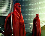 Star Wars Emperor's Royal Guard Soldiers Cosplay Mask Latex Full Head Red Helmet - bfjcosplayer