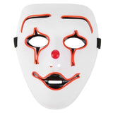 Halloween Mask LED Light Up Party Mask The Purge Election Year Great Festival Cosplay Costume Supplies LED Mask Glow In Dark - bfjcosplayer