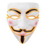 Halloween Mask EL Wire Funny Masks The Purge Election Year Great Festival Cosplay Costume Supplies Party Masks Glow In Dark - bfjcosplayer
