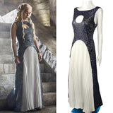 The Game Of Thrones Dress Cosplay Daenerys Targaryen Qarth Dress Leather Costume Halloween Party Prop