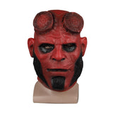 Hellboy Mask Latex Masquerade Carnival Costume Masks Hood Cosplay Mask Halloween Party Prop - bfjcosplayer