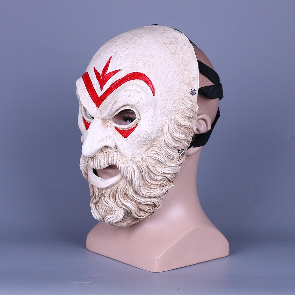 Game Assassin AC Zeio Creed Odyssey Hierarch Mask Resin Cosplay Accessories Halloween Props Prom Party Resin Mask Gift - bfjcosplayer