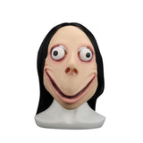 2019 New Hacking Challenge Whale Game Mask Hot Momo Mask Scary Latex Momo Mask Halloween Party Cosplay Ues - bfjcosplayer