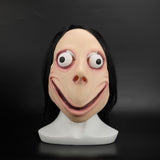 2019 New Hacking Challenge Whale Game Mask Hot Momo Mask Scary Latex Momo Mask Halloween Party Cosplay Ues - bfjcosplayer