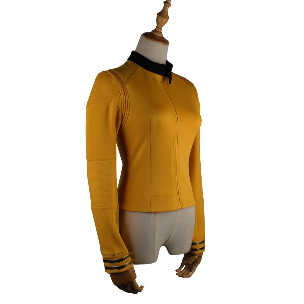 New Star Trek Discovery Season 2 Costume Female Set Starfleet Commander Uniform with Badge Woman Costumes Adult Cosplay Costume - bfjcosplayer