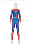 New 3D Women Girls Movie Version Captain Marvel Carol Danvers Cosplay Costume Zentai Superhero Bodysuit Suit Jumpsuits - bfjcosplayer