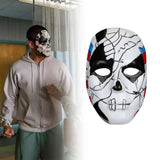 The Punisher 2 Billy Russo Cosplay Mask Plastic Costume Props Halloween Masquerad Mask Adult Coser