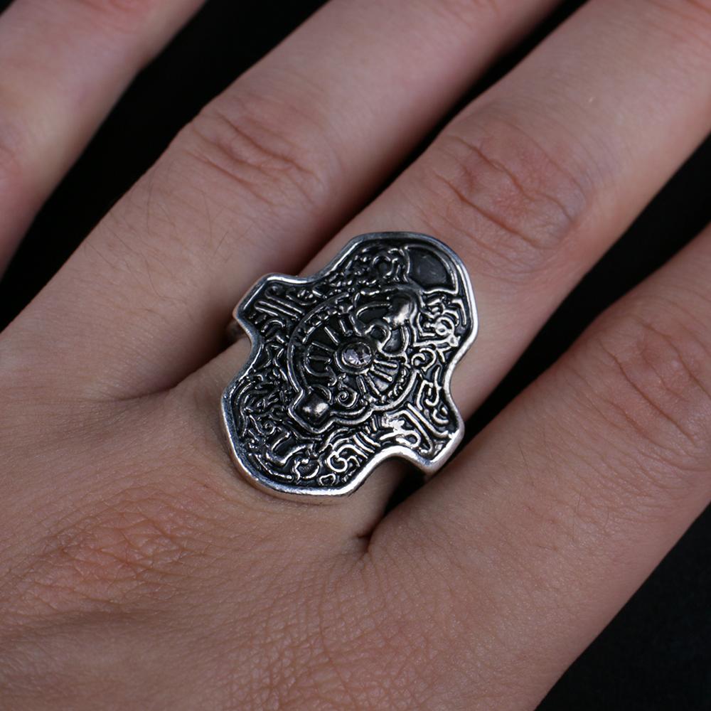 Dark Souls 3 Ring of Steel Protection High Quality Cosplay Rings for Women Men Jewelry The Avengers 3 Thanos Ring Accessories - bfjcosplayer