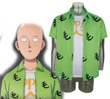 2019 Anime One Punch Man Saitama Mao Shirt Oppai Tee Outfit T-Shirts Cosplay Costume Halloween Party - bfjcosplayer
