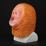 Animal Masks Latex Animal Themed Costumes Monkey Orangutan Mask Cosplay Prop Halloween Accessories Men Women Face Mask Full Head - bfjcosplayer