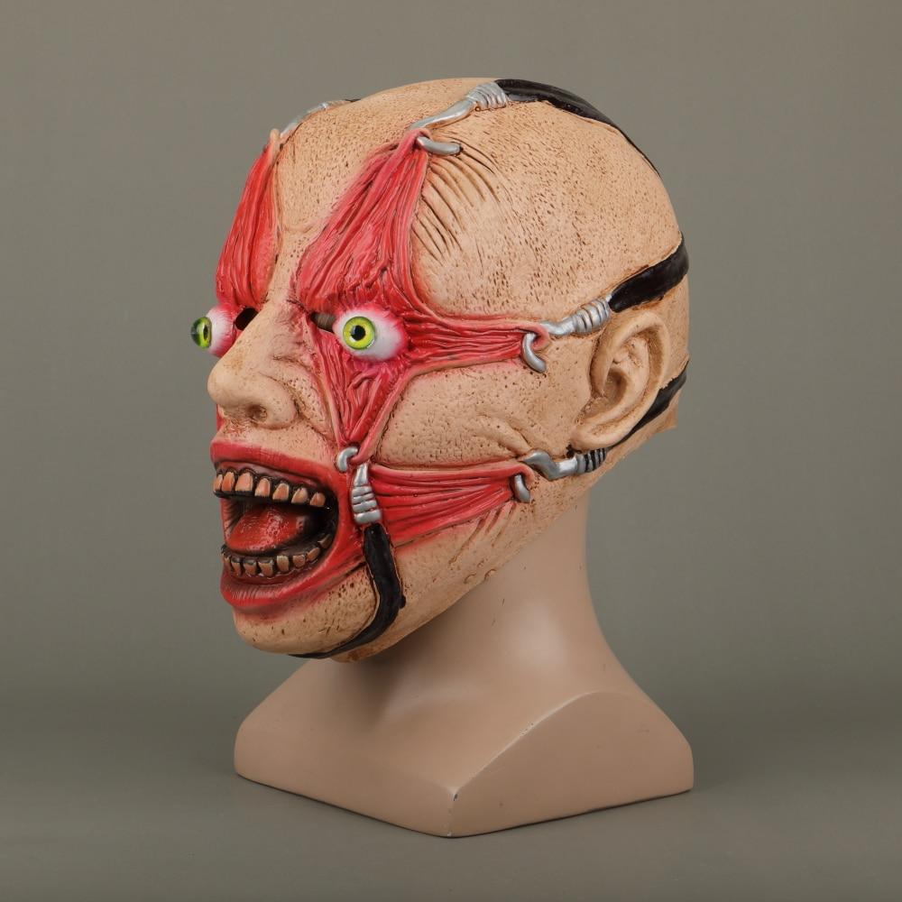Halloween Masks Latex Party Horrible Scary Prank Cankered Skin Horror Mask Fancy Dress Cosplay Costume Mask Masquerade - bfjcosplayer