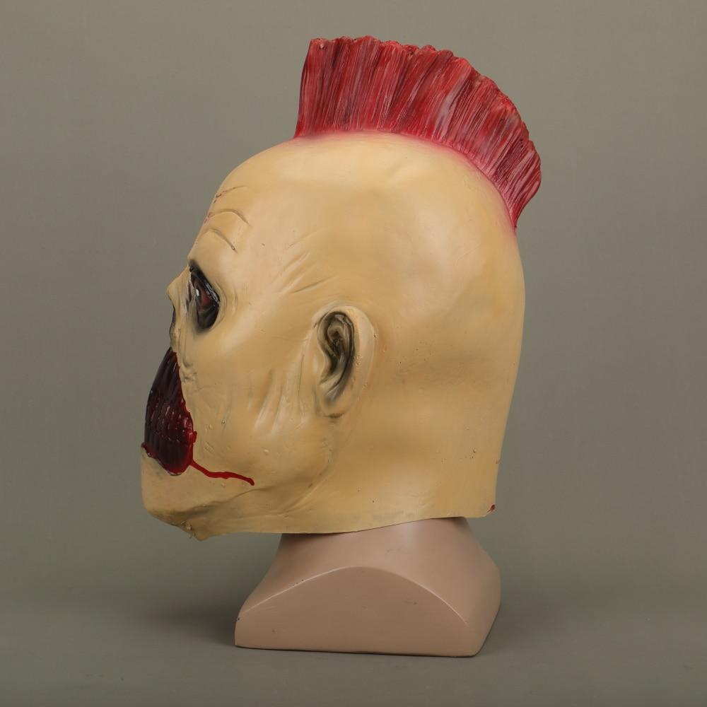 Halloween Masks Latex Party Joker Mask Chicken Crown Hair Fancy Dress Cosplay Costume Mask Masquerade - bfjcosplayer