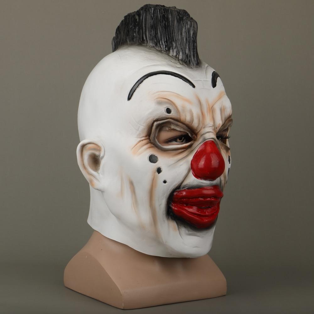 Halloween Masks Latex Party Joker Mask Red Nose Fancy Dress Cosplay Costume Mask Masquerade - bfjcosplayer