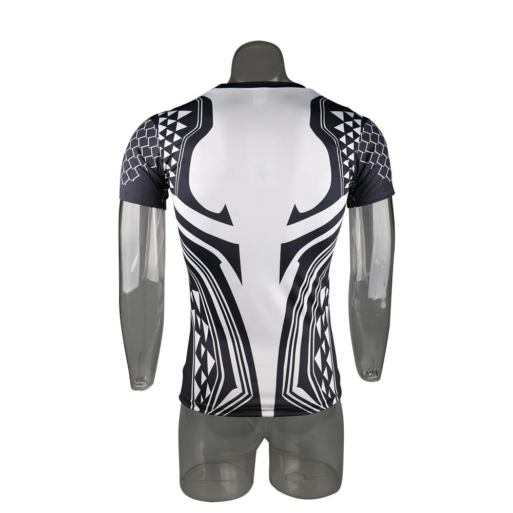 Aquaman 3D Printed T shirts Men Compression Shirt 2018 Newest Character Cosplay Costume Short Sleeve Tops For Male Clothing - bfjcosplayer