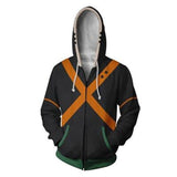 Anime Boku No My Hero Academia Cosplay Costumes Hoodies H Sweatshirts Bakugou Todoroki Shoto Spring Jacket Coat - bfjcosplayer