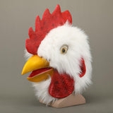 Over Head Mask Halloween Masquerade Fancy Dress Farm Animal Mask Chicken Adult - bfjcosplayer