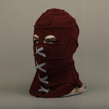 BrightBurn Red Hood Kids Cosplay Scary Horror Mask Costumes Halloween Mask Full Head Breathable Props - bfjcosplayer