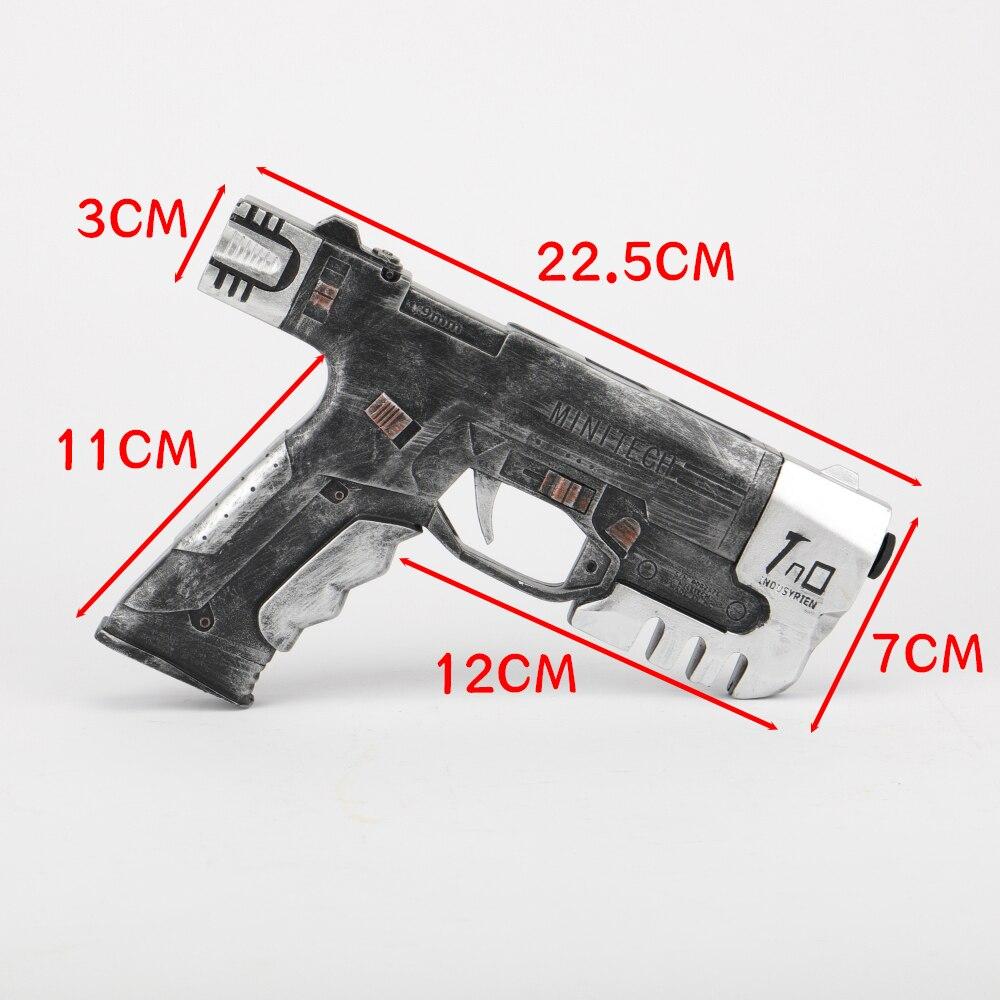 Cyber punks 2077 Game Cosplay Weapons Gun Toys  Cosplay RPG V Minitech Accessories Fans Souvenir Halloween Party Prop - bfjcosplayer