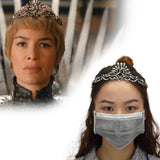 Game of Thrones Cosplay Cersei Lannister Crown Headbands Headgear Halloween Costume Jewelry Props