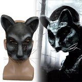 2019 Movie Pet Sematary church Cat Mask Ellie's cat Cosplay Animal Masks Scary Horror Halloween Party Mask Latex Adult Prop