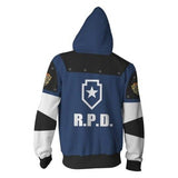 Cosplay Costume Residents RE Evils 2 Hoodies Halloween Cosplay Leon Scott Kennedy Jacket Sweater Zipper Clothing - bfjcosplayer